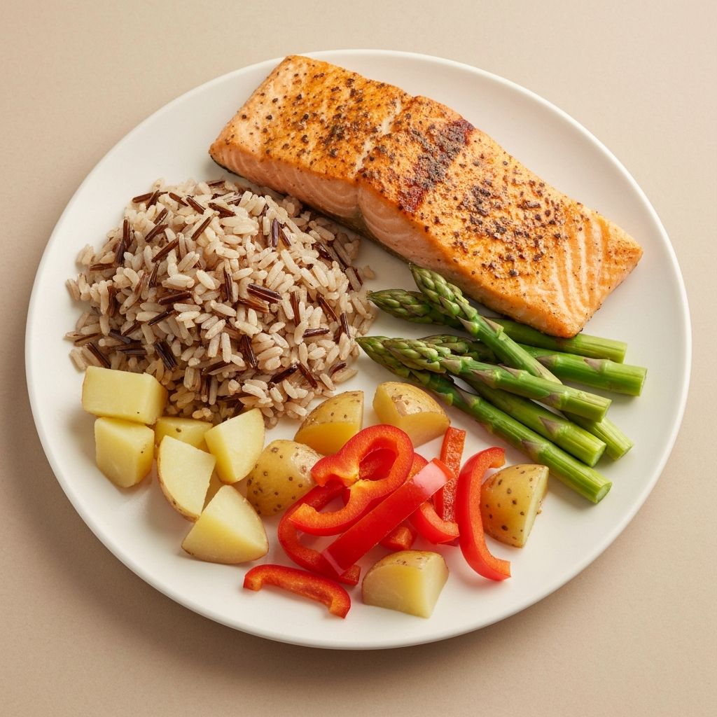 Ausgewogene Mahlzeit