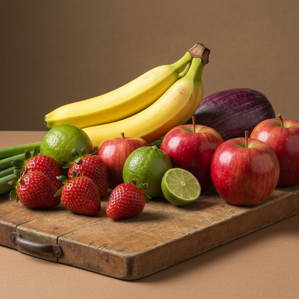 Frisches Gemüse und Obst